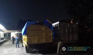 Patroli Dini Hari di SM Kerumutan, BBKSDA Riau Amankan 2 Truk Kayu Ilegal dan 2 Pelaku